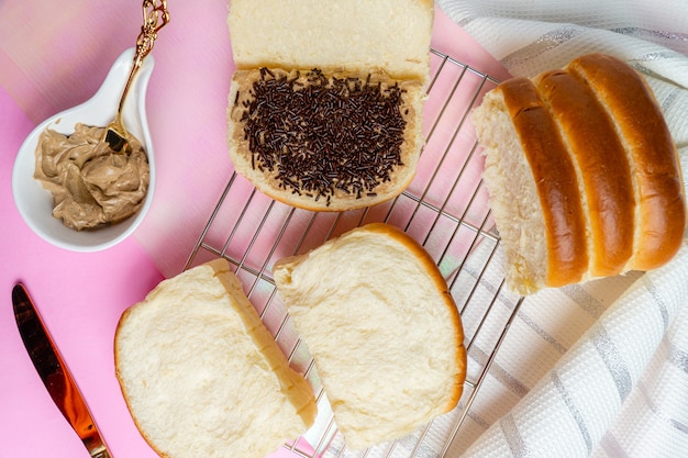 Roti sisir o pane dolce morbido fatto in casa