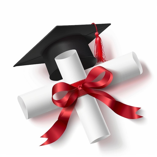 Rotolo del certificato di laurea