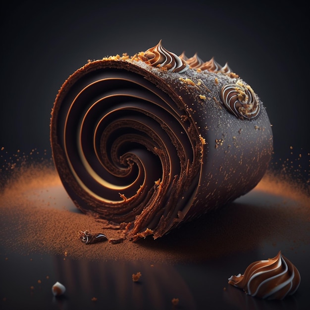 Rotolo di cioccolato