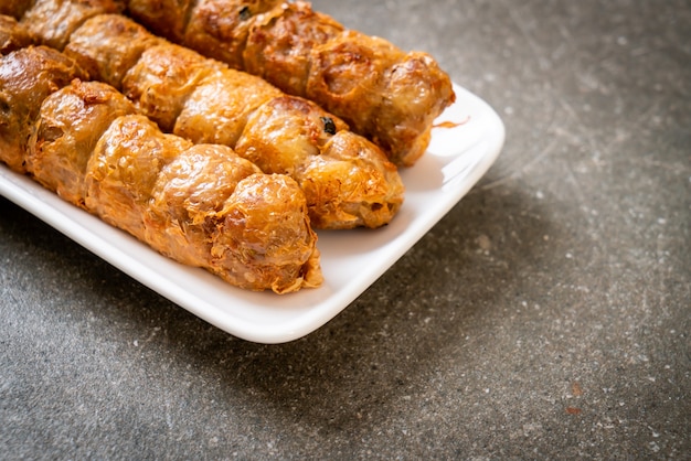 Rotolo di granchio fritto