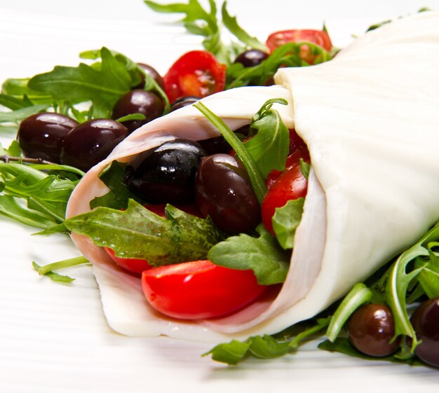 Rotolo di mozzarella