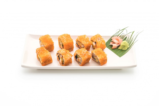 rotolo di sushi california - stile di cibo giapponese