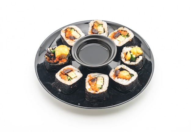 rotolo di sushi - stile di cibo giapponese