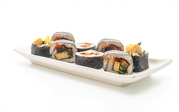 rotolo di sushi - stile di cibo giapponese