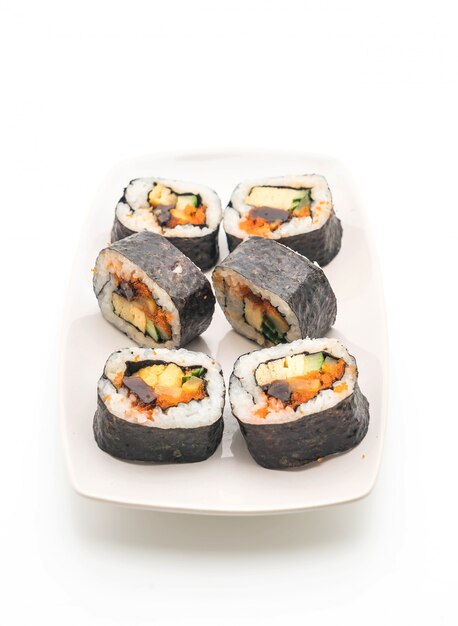 rotolo di sushi - stile di cibo giapponese