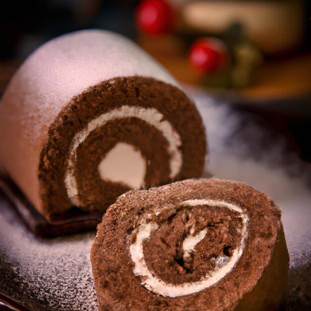 Rotolo svizzero di cioccolato