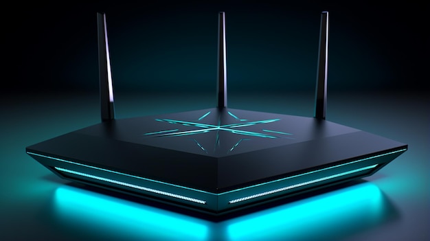 router generico moderno ad alta velocità per reti domestiche sicure Router WiFi di rete wireless