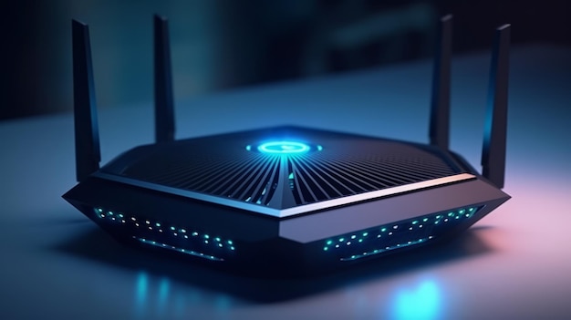 Router Wi-Fi moderno