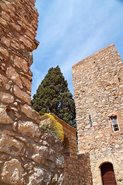 Rovine antiche sull'isola di Rodi in Grecia