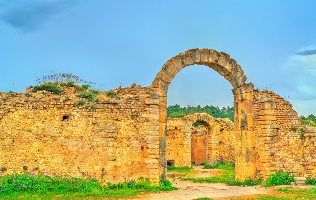 Rovine berbero-romane a Djemila in Algeria