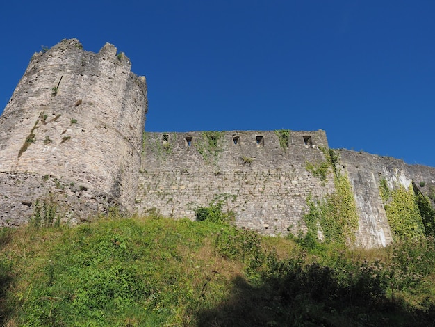 Rovine del castello di Chepstow a Chepstow