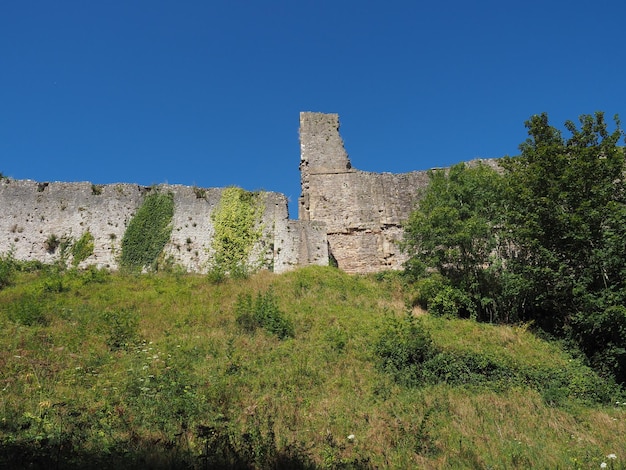 Rovine del castello di Chepstow a Chepstow