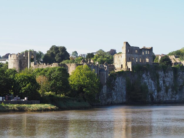 Rovine del castello di Chepstow a Chepstow