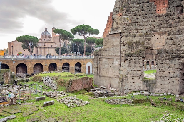 Rovine del Foro Traiano a Roma