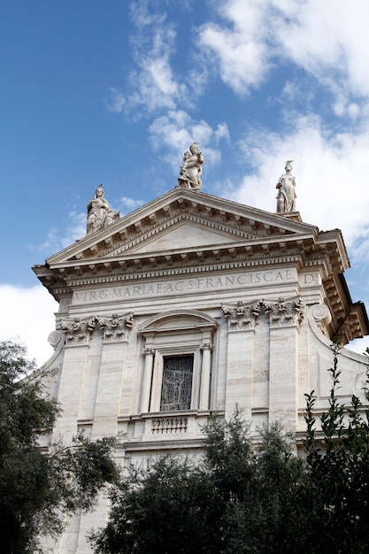 Rovine del Palatino a Roma, Italia