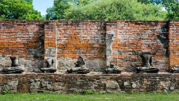 Rovine del tempio di Ayutthaya, Wat Maha That