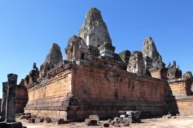 Rovine del tempio di Pre Rup Angkor Cambogia