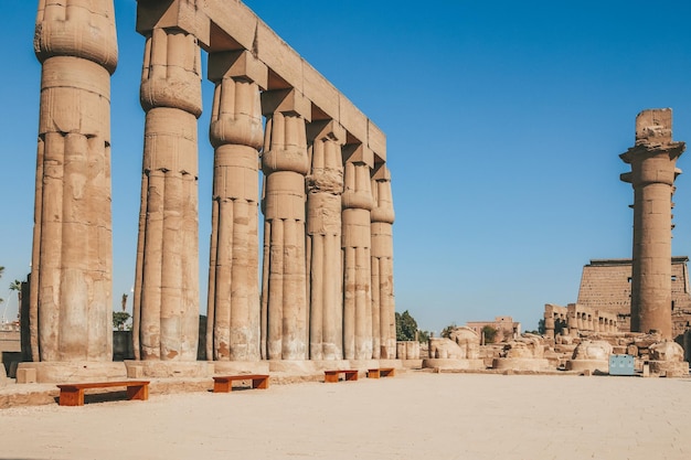 Rovine del tempio egizio di Karnak, il più grande museo all'aperto di Luxor