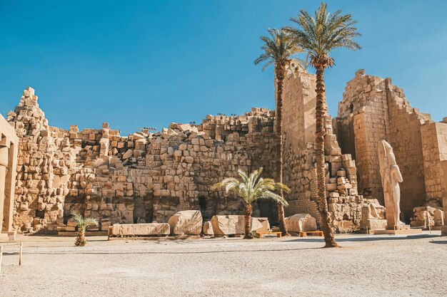 Rovine del tempio egizio di Karnak, il più grande museo all'aperto di Luxor