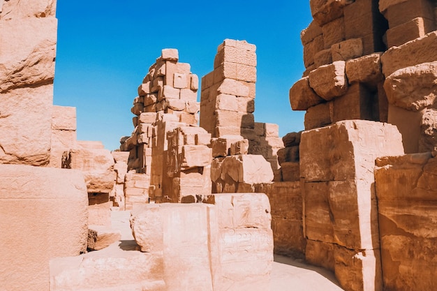 Rovine del tempio egizio di Karnak, il più grande museo all'aperto di Luxor