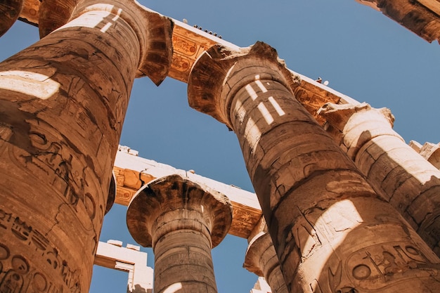 Rovine del tempio egizio di Karnak, il più grande museo all'aperto di Luxor