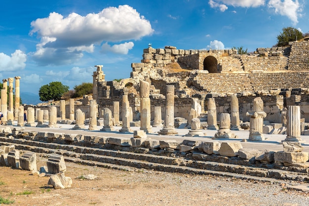 Rovine dell'antica città di Efeso in Turchia