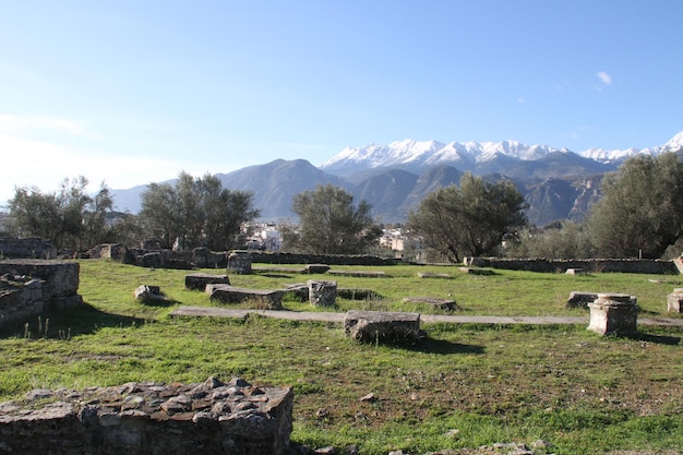 Rovine dell'antica Sparta