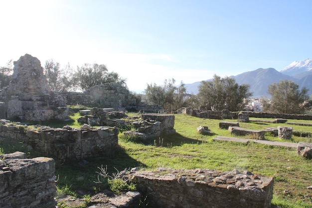 Rovine dell'antica Sparta