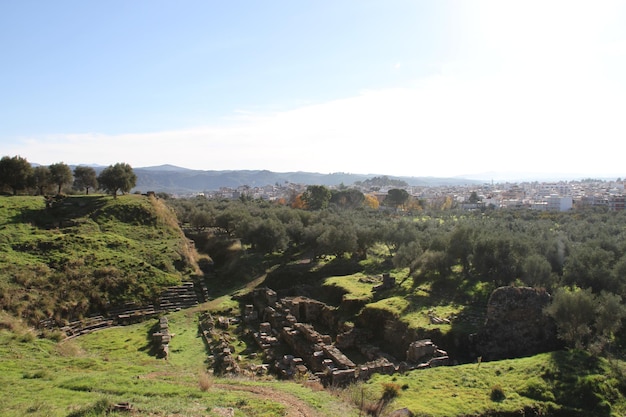 Rovine dell'antica Sparta