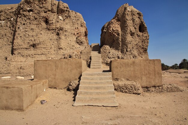 Rovine dell'antico tempio egizio a Sesebi, Sudan