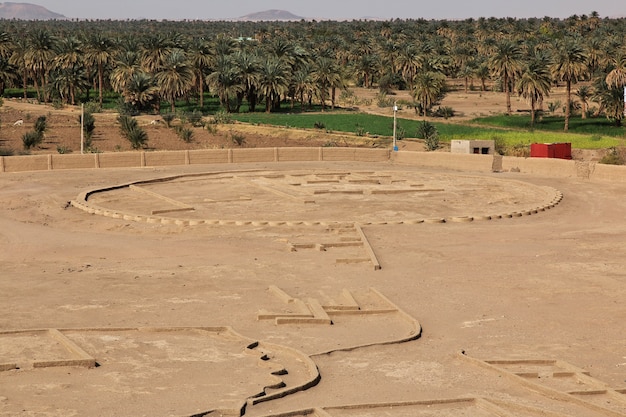 Rovine dell'antico tempio egizio a Sesebi, Sudan