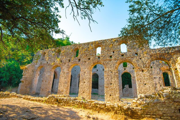 Rovine della città romana Butrint Albania