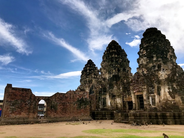 Rovine della Tailandia della provincia di Lop Buri