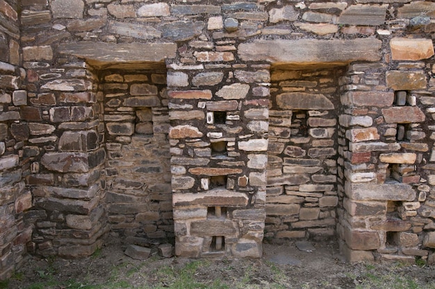 Rovine di Choquequirao, un sito archeologico Inca in Perù, simile a Machu Picchu.