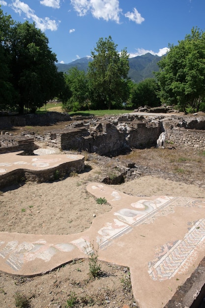 Rovine di Dion in Grecia