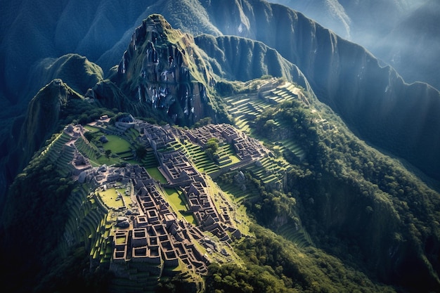 rovine di machu picchu