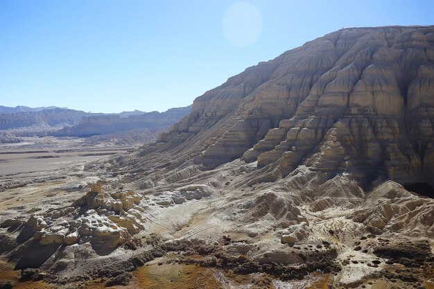 rovine di un'antica città del Tibet