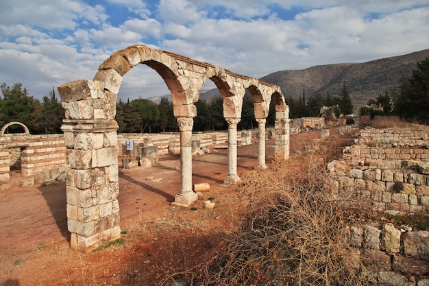 Rovine romane di Anjar, in Libano