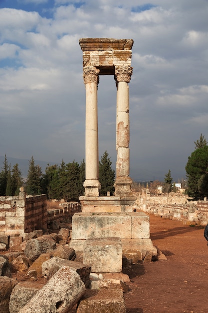 Rovine romane di Anjar, in Libano