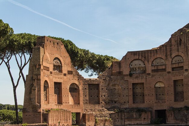 Rovine romane nel Foro di Roma