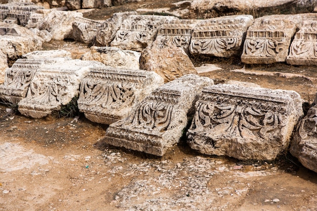 rovine romane nella città giordana di Jerash