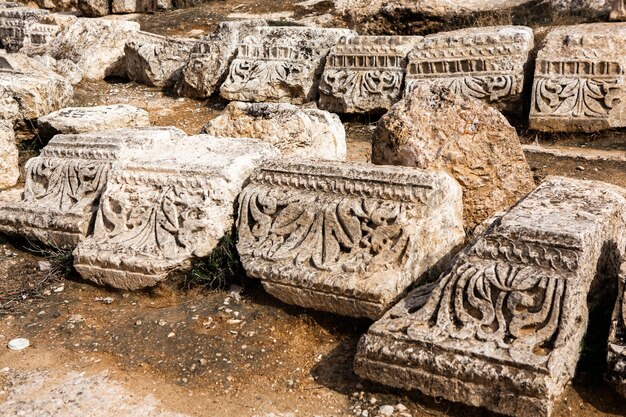 Rovine romane nella città giordana di Jerash