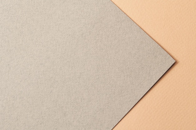 Ruvida carta kraft sfondo carta texture beige grigio colori Mockup con copia spazio per il testo