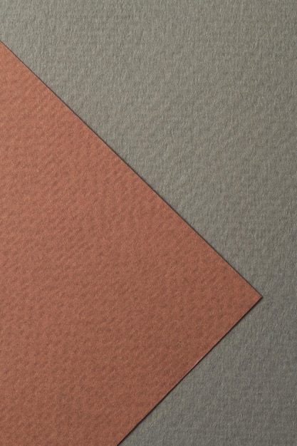 Ruvida carta kraft sfondo carta texture grigio marrone colori Mockup con copia spazio per il testo