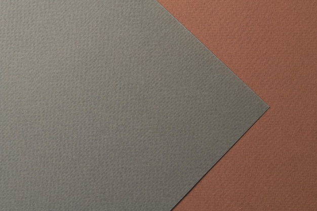 Ruvida carta kraft sfondo carta texture marrone grigio colori Mockup con copia spazio per il testo