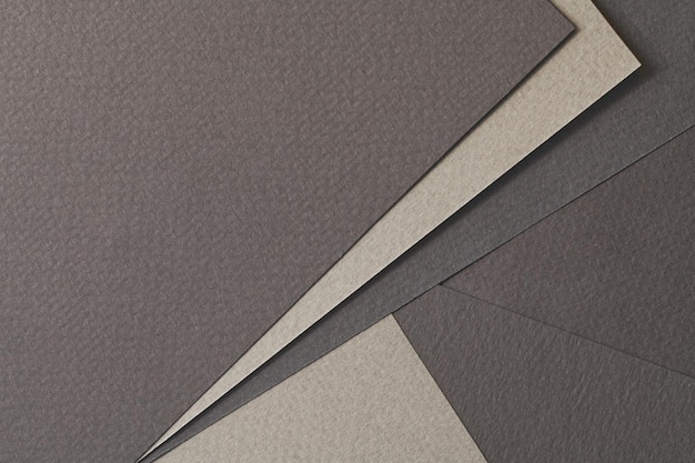 Ruvida carta kraft sfondo carta texture nero grigio colori Mockup con copia spazio per il testo