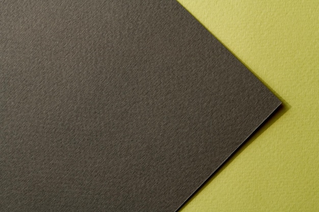 Ruvida carta kraft sfondo carta texture nero verde colori Mockup con copia spazio per il testo