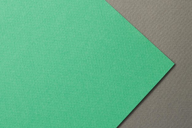 Ruvida carta kraft sfondo carta texture nero verde colori Mockup con copia spazio per il testo