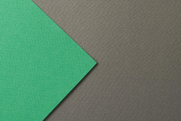 Ruvida carta kraft sfondo carta texture nero verde colori Mockup con copia spazio per il testo