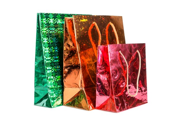 Sacchetti regalo isolati